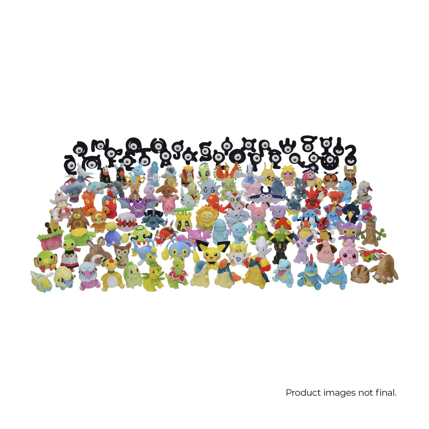 Unown A Sitting Cuties Plush – 5 ½ In.