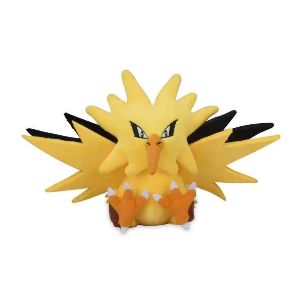 Zapdos Sitting Cuties Plush – 8 ¾ In.