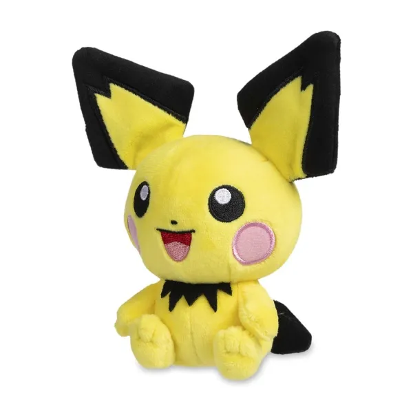 Pichu Sitting Cuties Plush – 7 In.
