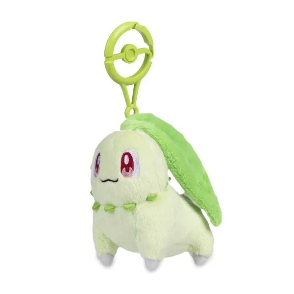 Chikorita Adventure Partners Plush Key Chain