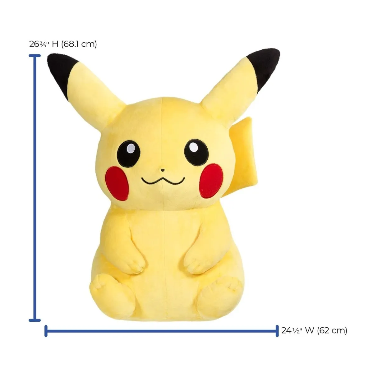 Pikachu Poké Plush - 26 ¾ In.