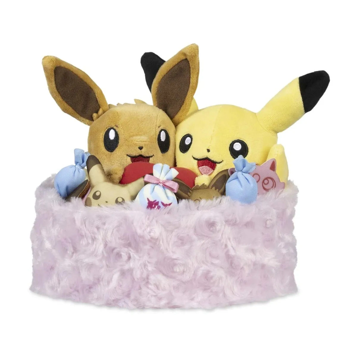 Seasonal Celebrations: Pikachu & Eevee Sweet Days Plush - 7 ¼ In.