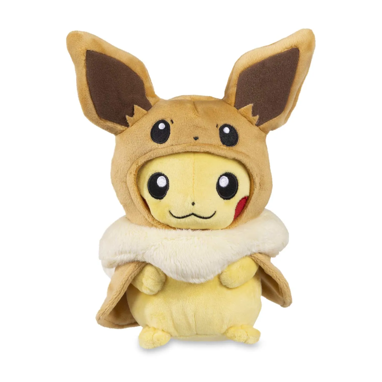 Eevee Cape Pikachu Poké Plush - 9 In.