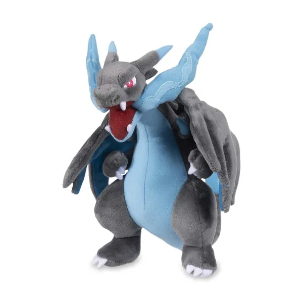 Mega Charizard X Poké Plush - 14 In.