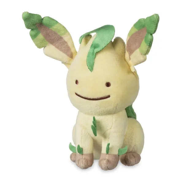 Ditto As Leafeon Plush - 7 ½ In.