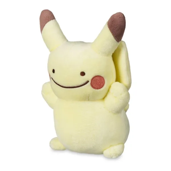 Ditto As Pikachu Plush - 7 In.