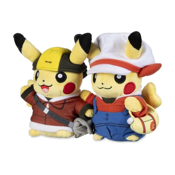 Johto Region Paired Pikachu Poké Plush - 9 ½ In.