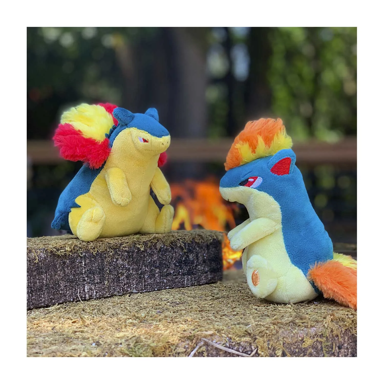 Quilava Sitting Cuties Plush - 6 ¼ In.
