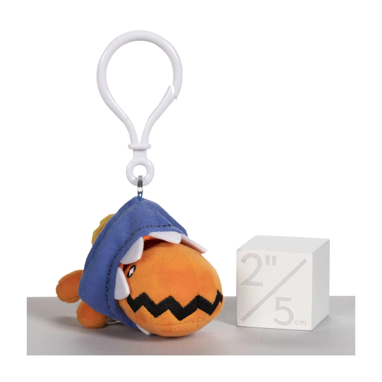 Trapinch Pokémon Pumpkin Party Poké Plush Key Chain