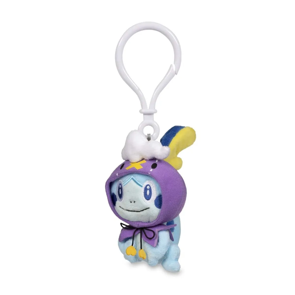 Sobble Pokémon Pumpkin Party Poké Plush Key Chain