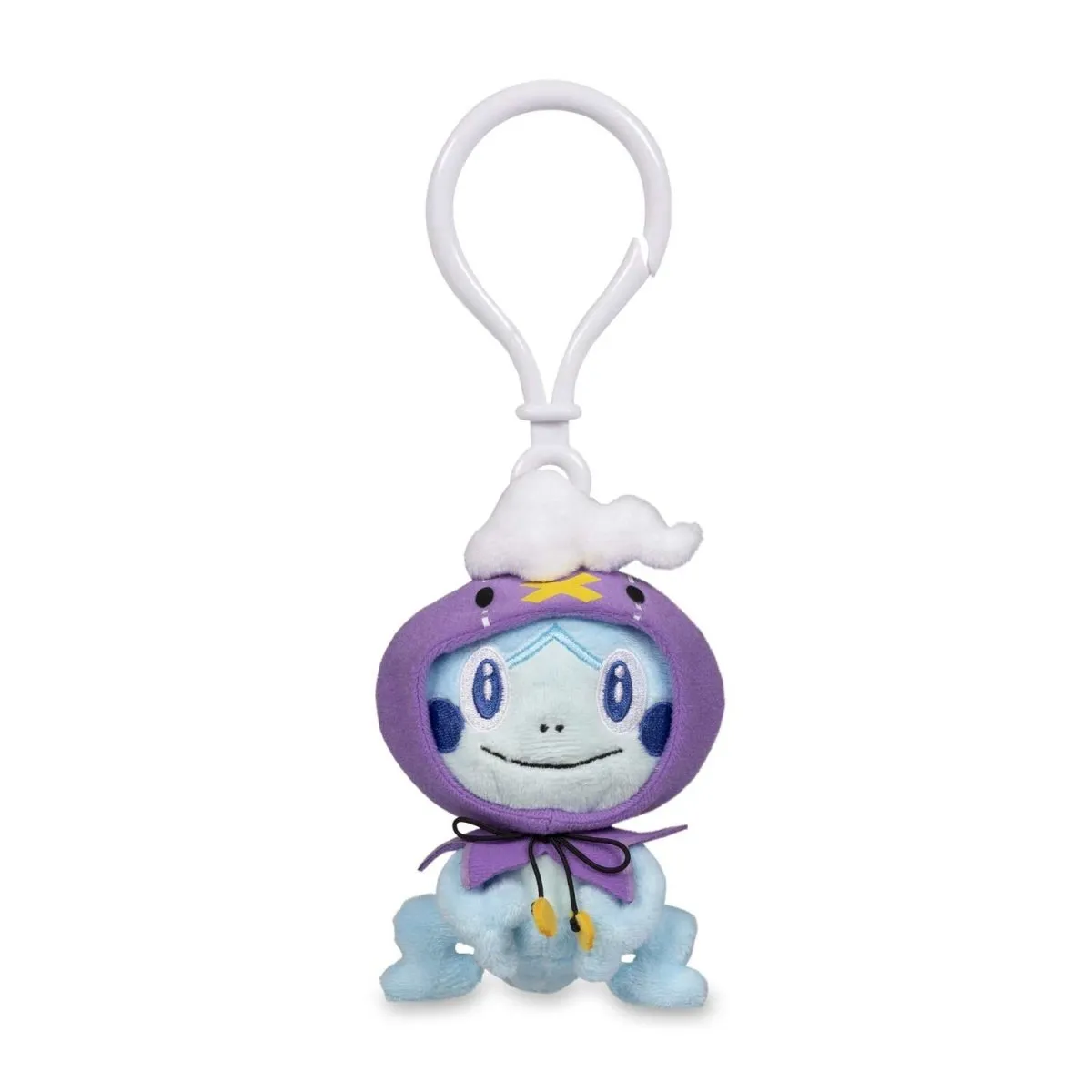 Sobble Pokémon Pumpkin Party Poké Plush Key Chain
