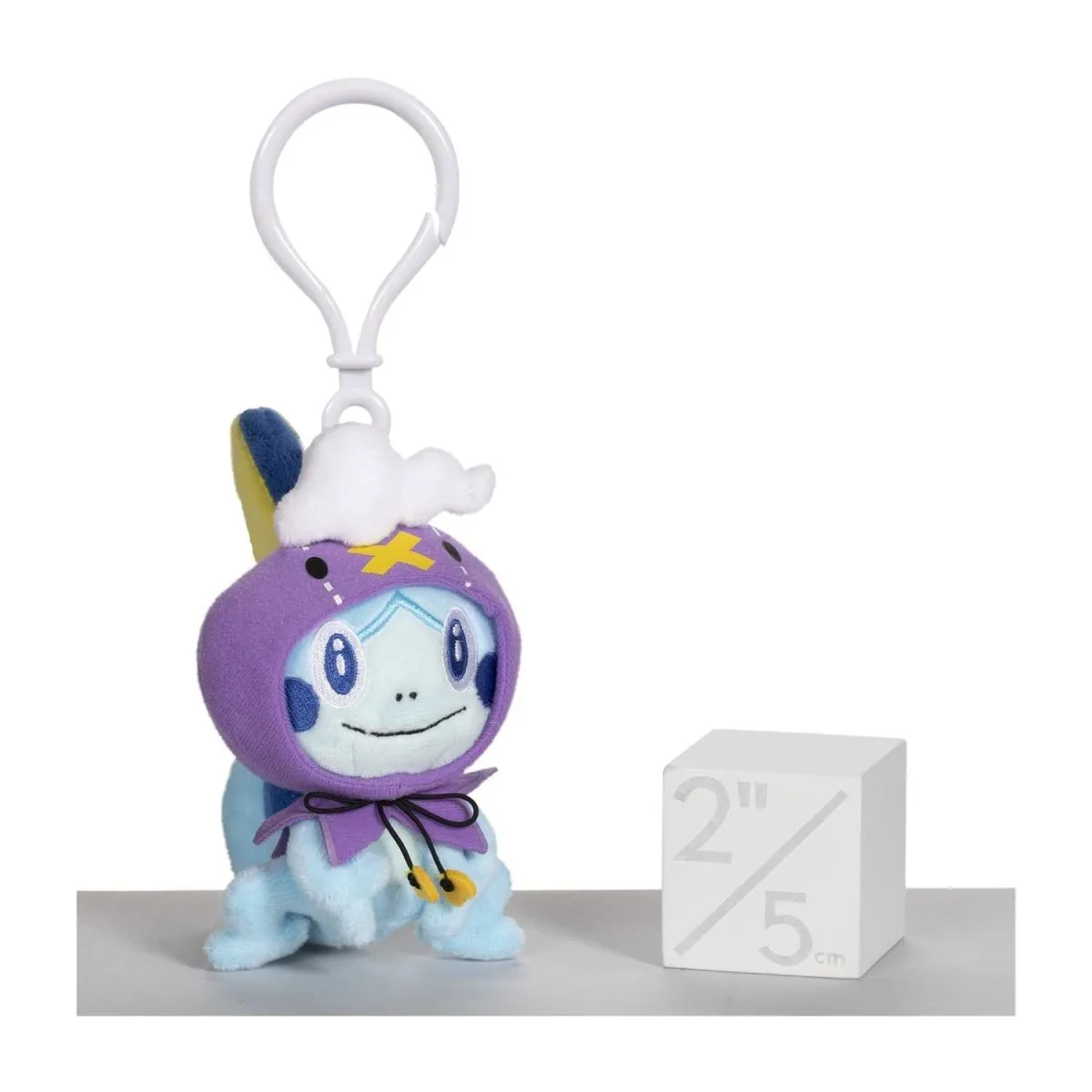 Sobble Pokémon Pumpkin Party Poké Plush Key Chain