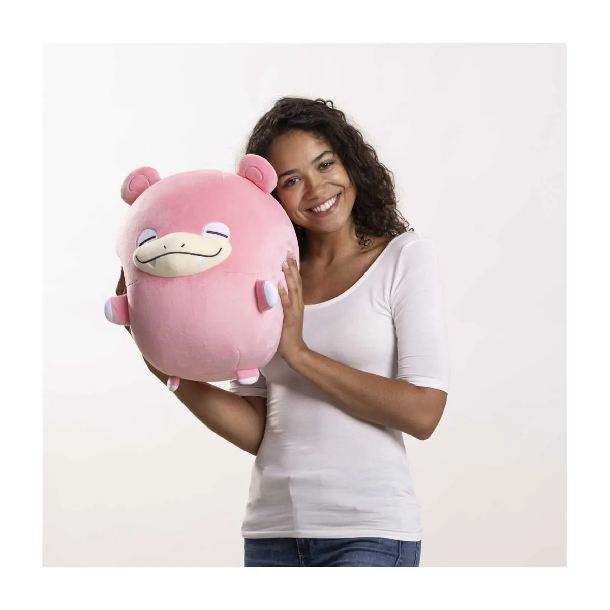 Slowpoke Large Microbead Plush - 13 ¾ In.