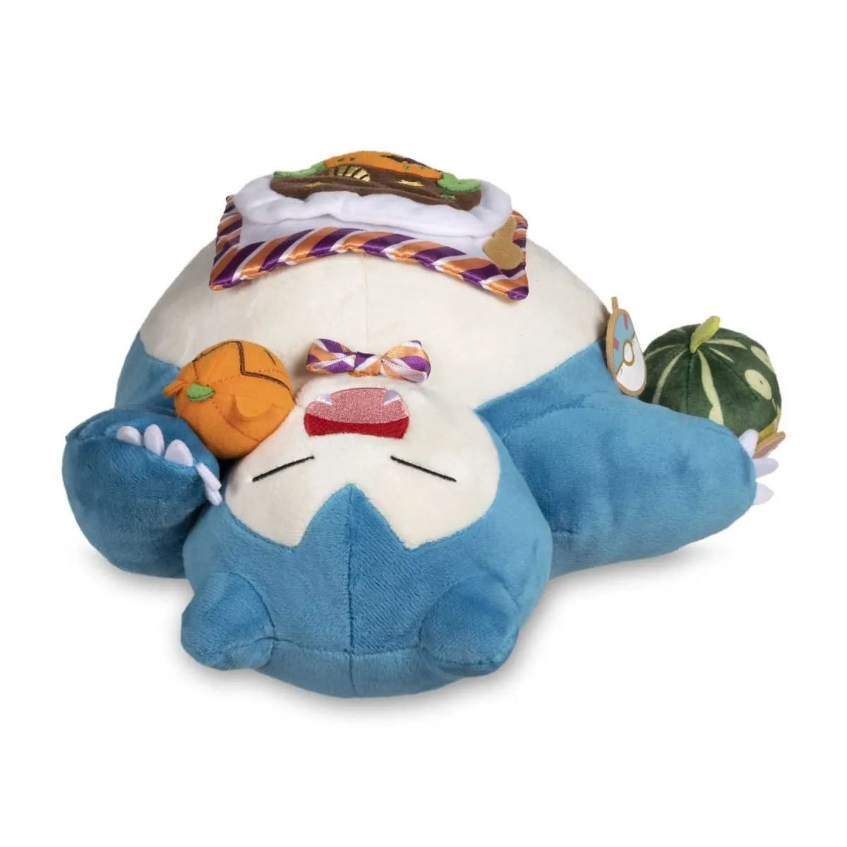 Snorlax Pokémon Pumpkin Celebration Poké Plush - 9 ¼ In.
