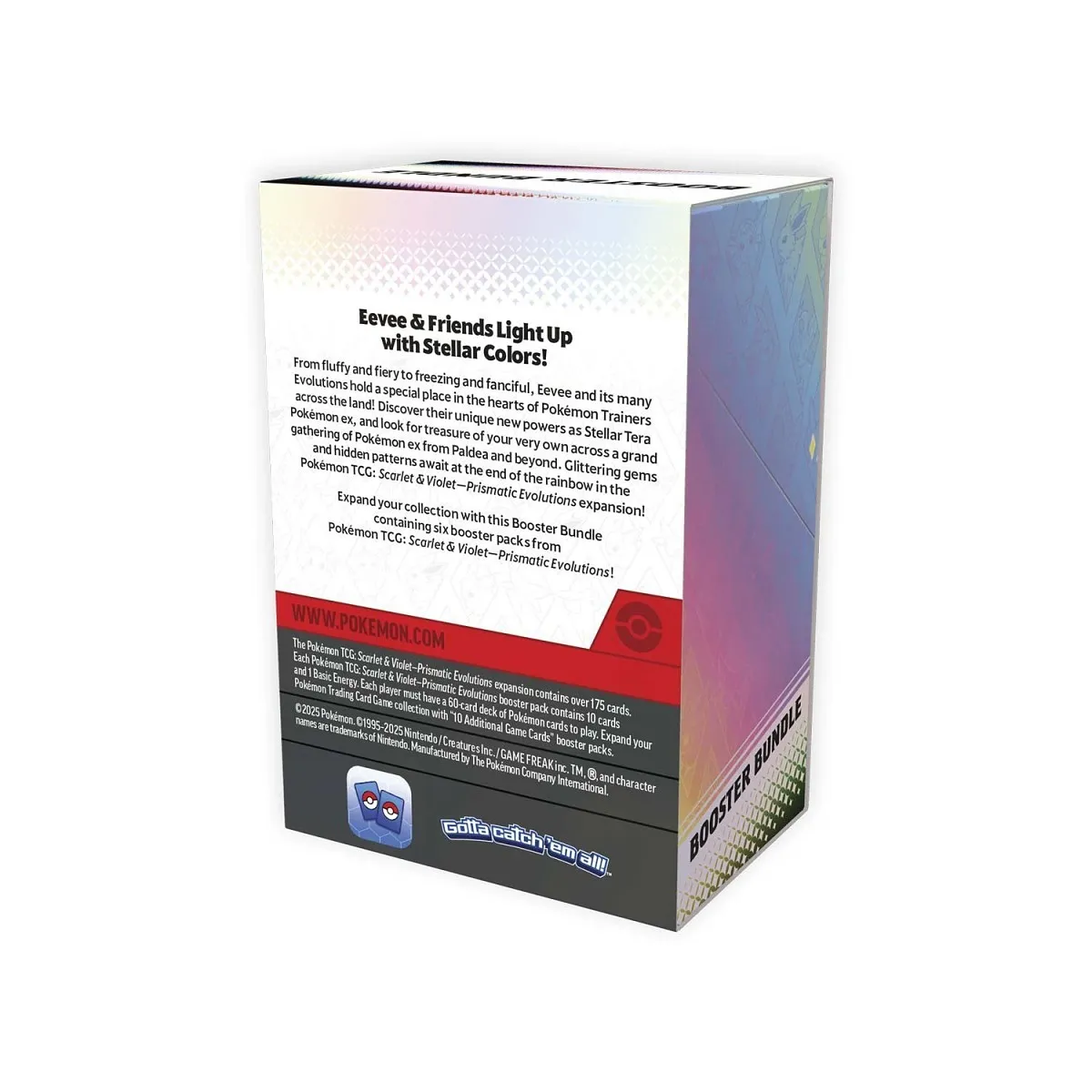 Pokémon TCG: Scarlet & Violet-Prismatic Evolutions Booster Bundle (6 Packs)