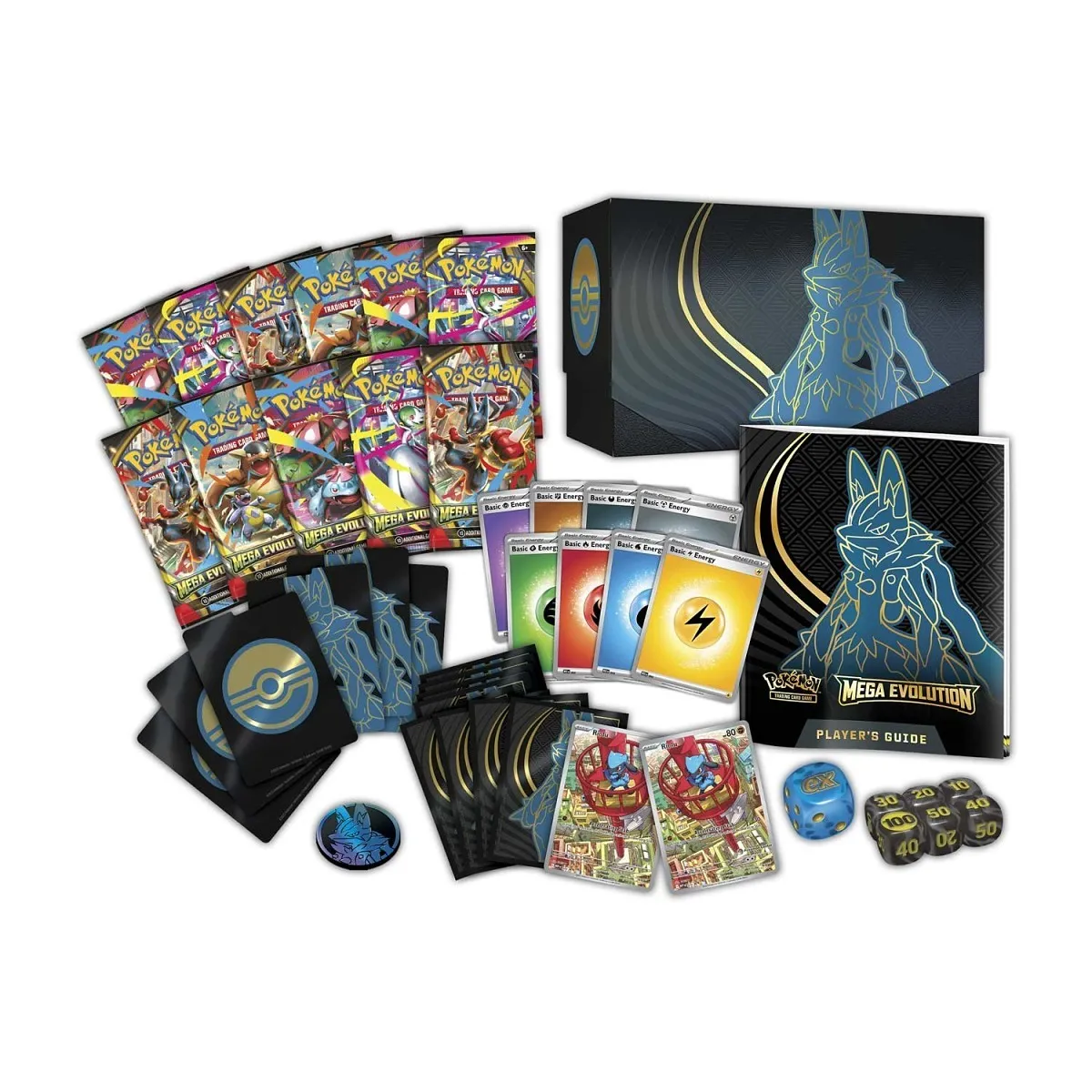 Pokémon TCG: Mega Evolution Elite Trainer Box (Mega Lucario)