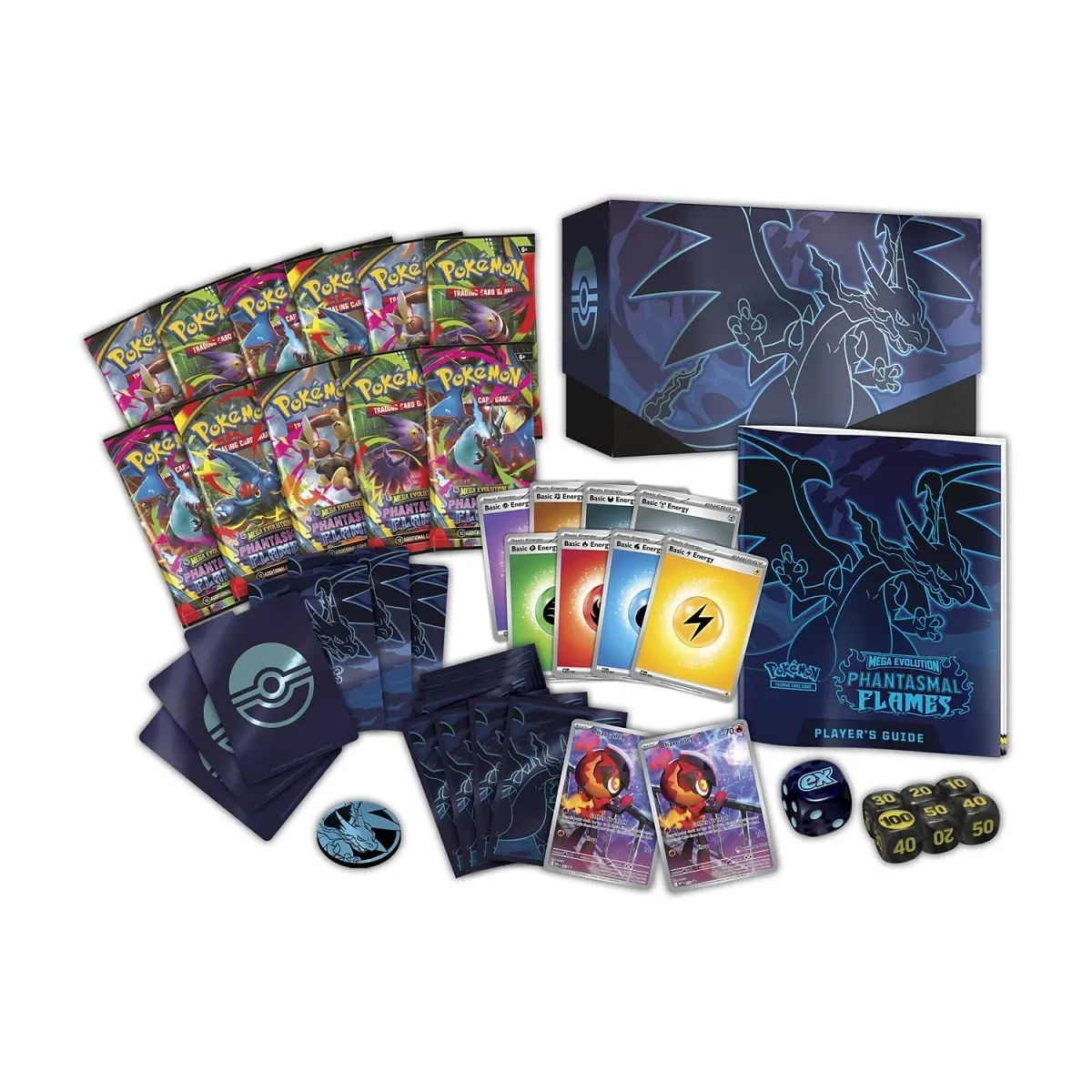 Pokémon TCG: Mega Evolution-Phantasmal Flames Elite Trainer Box