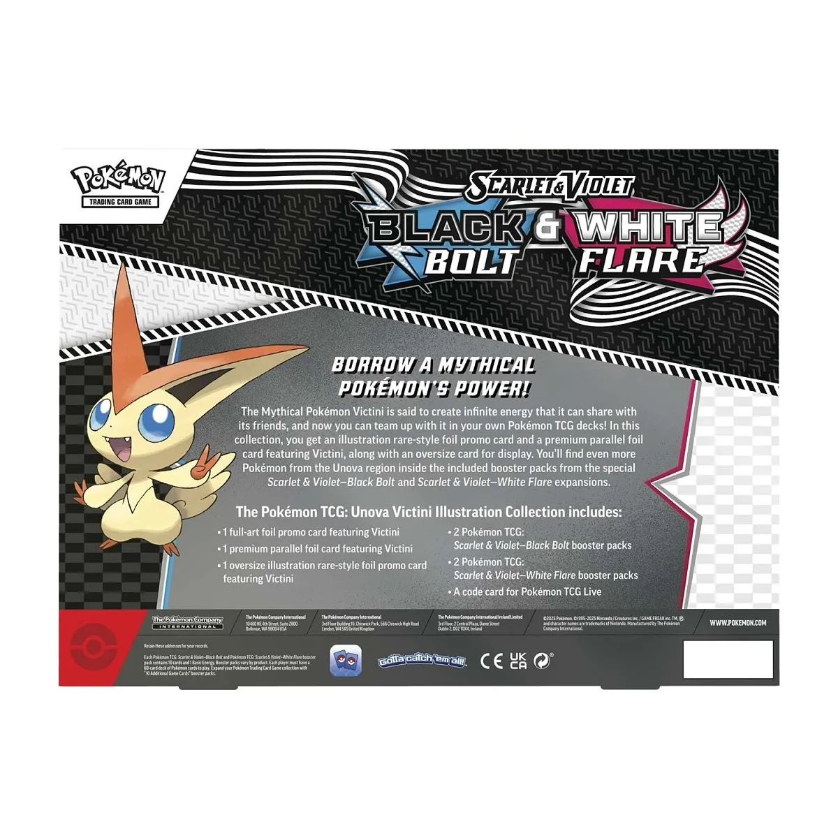 Pokémon TCG: Unova Victini Illustration Collection