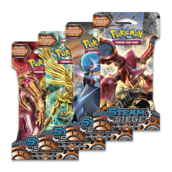 Pokémon TCG: XY-Steam Siege Sleeved Booster (10 Cards)