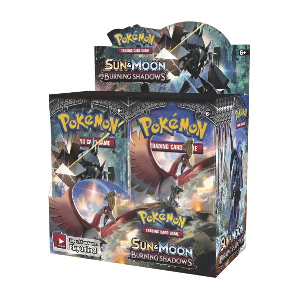 Pokémon TCG: Sun & Moon-Burning Shadows Booster Display Box (36 Packs)