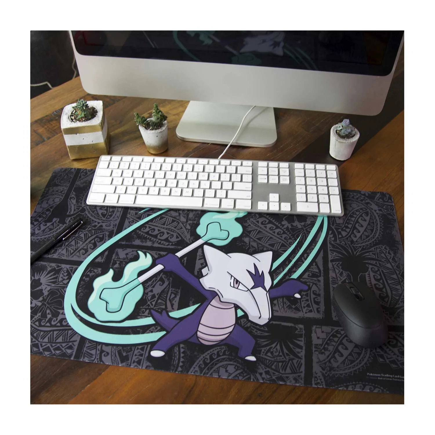Pokémon TCG: Fire Spinner Alolan Marowak Playmat