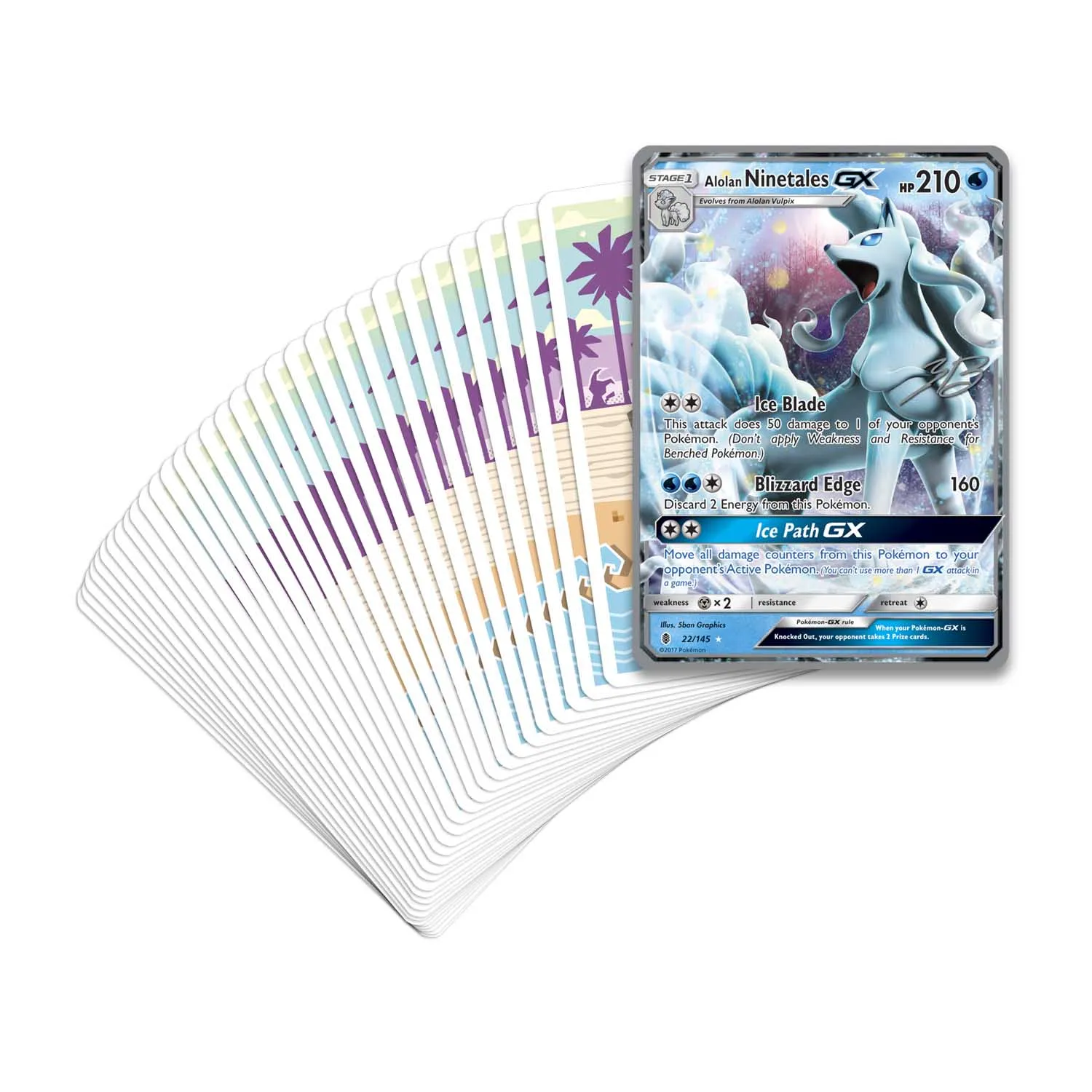 Pokémon TCG: 2017 World Championships Deck (Zachary Bokhari, Ice Path FTW)