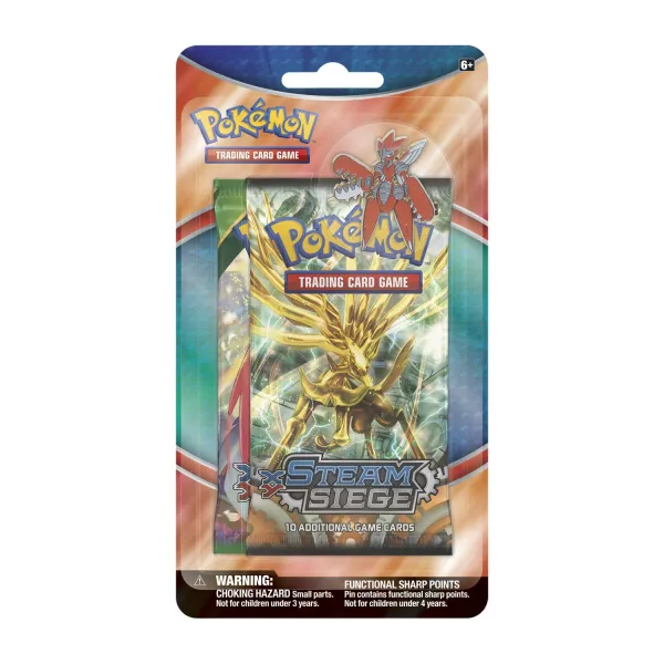 Pokémon TCG: 2 Booster Packs & Mega Scizor Collector's Pin