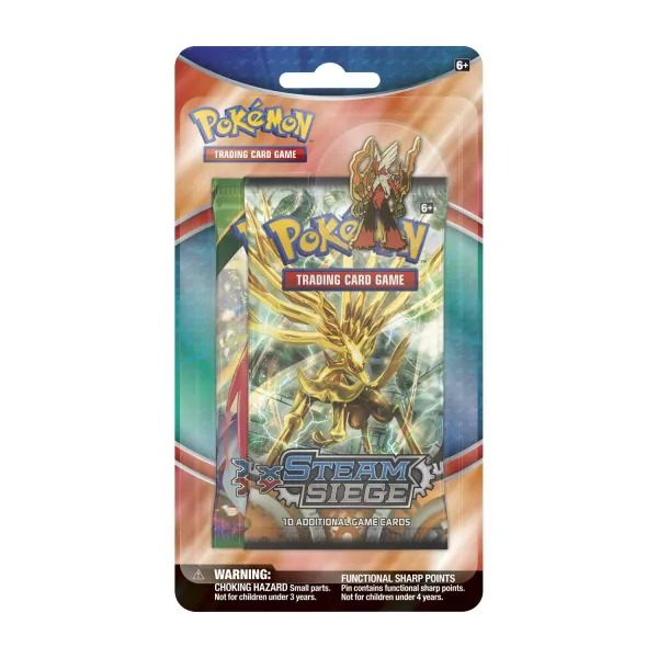 Pokémon TCG: 2 Booster Packs & Mega Blaziken Collector's Pin