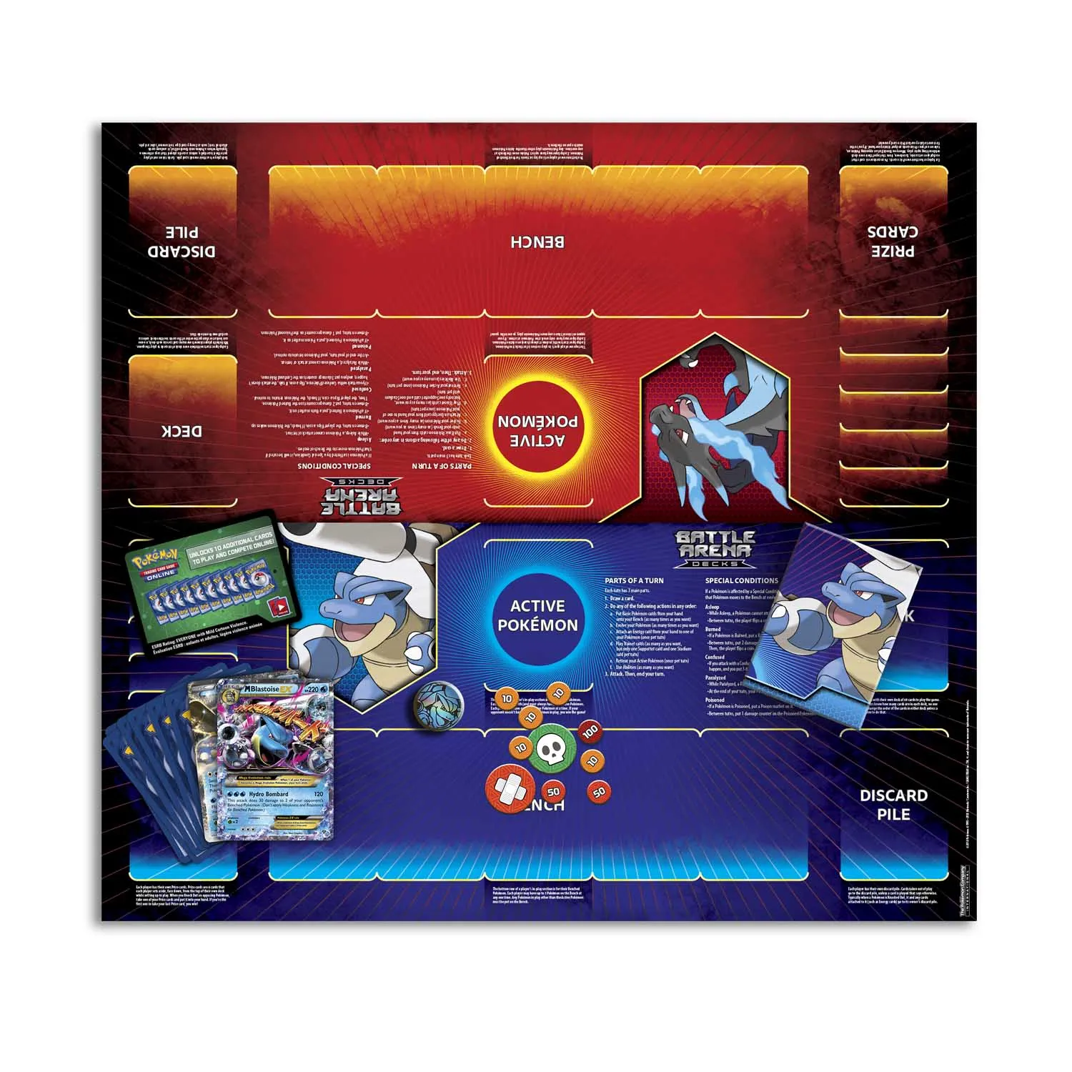 Pokémon TCG: Battle Arena Deck-Mega Blastoise