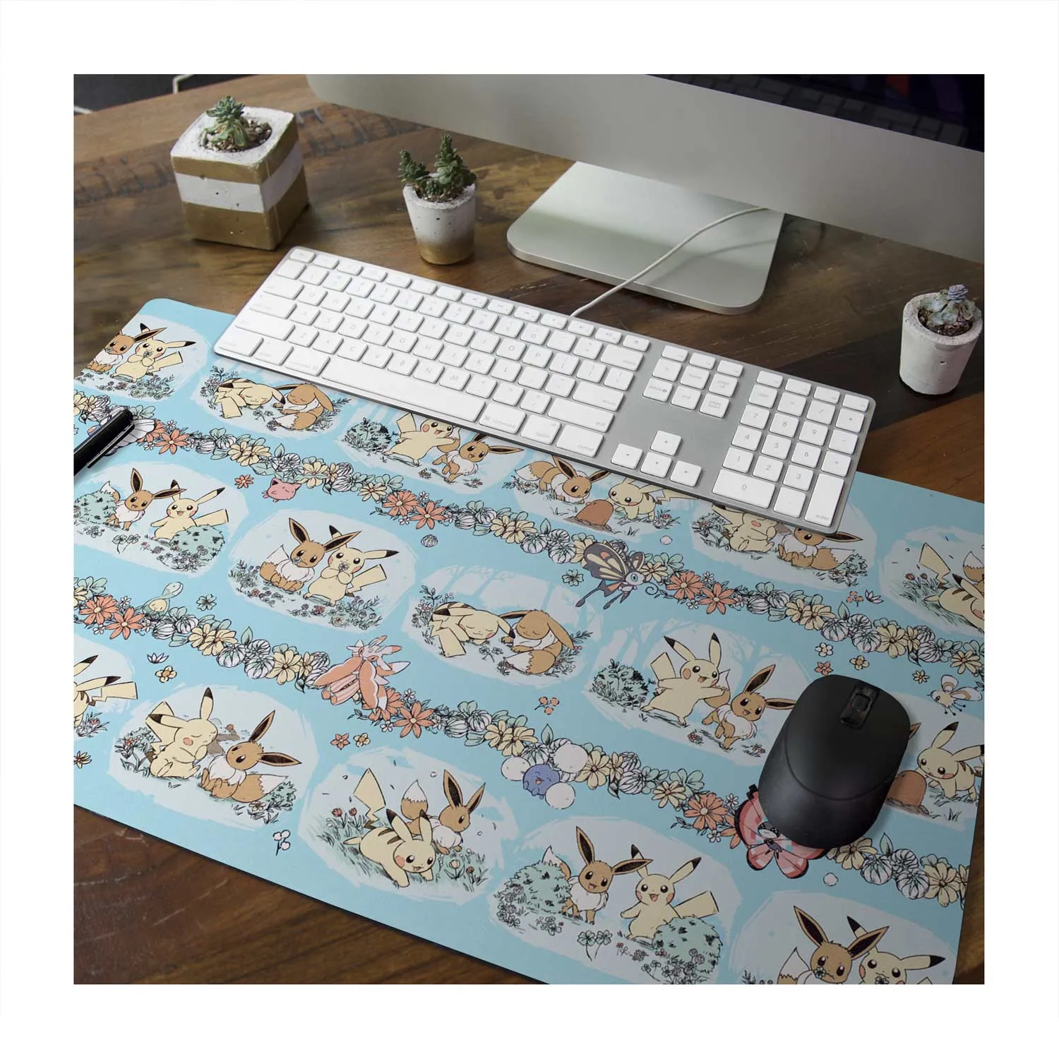 Pokémon TCG: Pikachu & Eevee Forest Friends Playmat