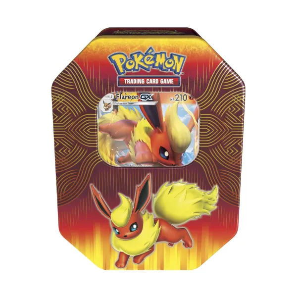 Pokémon TCG: Elemental Power Tin Featuring Flareon-GX