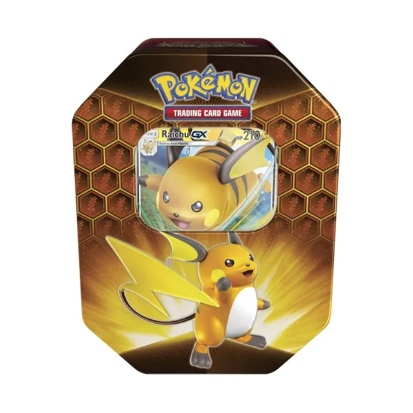 Pokémon TCG: Hidden Fates Tin (Raichu-GX)