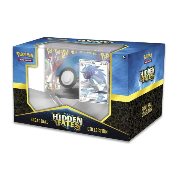 Pokémon TCG: Hidden Fates Great Ball Collection (Shiny Zoroark-GX)