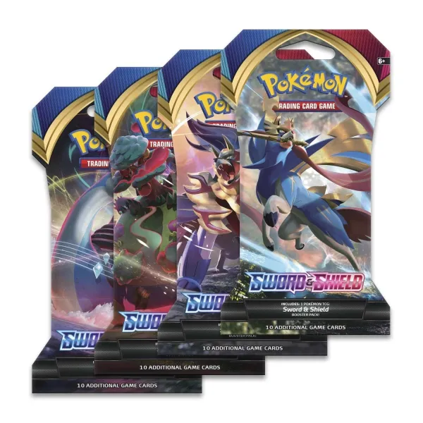 Pokémon TCG: Sword & Shield Sleeved Booster Pack (10 Cards)