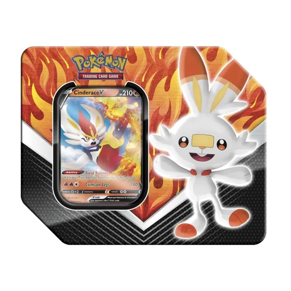 Pokémon TCG: Galar Partners Tin (Cinderace V)