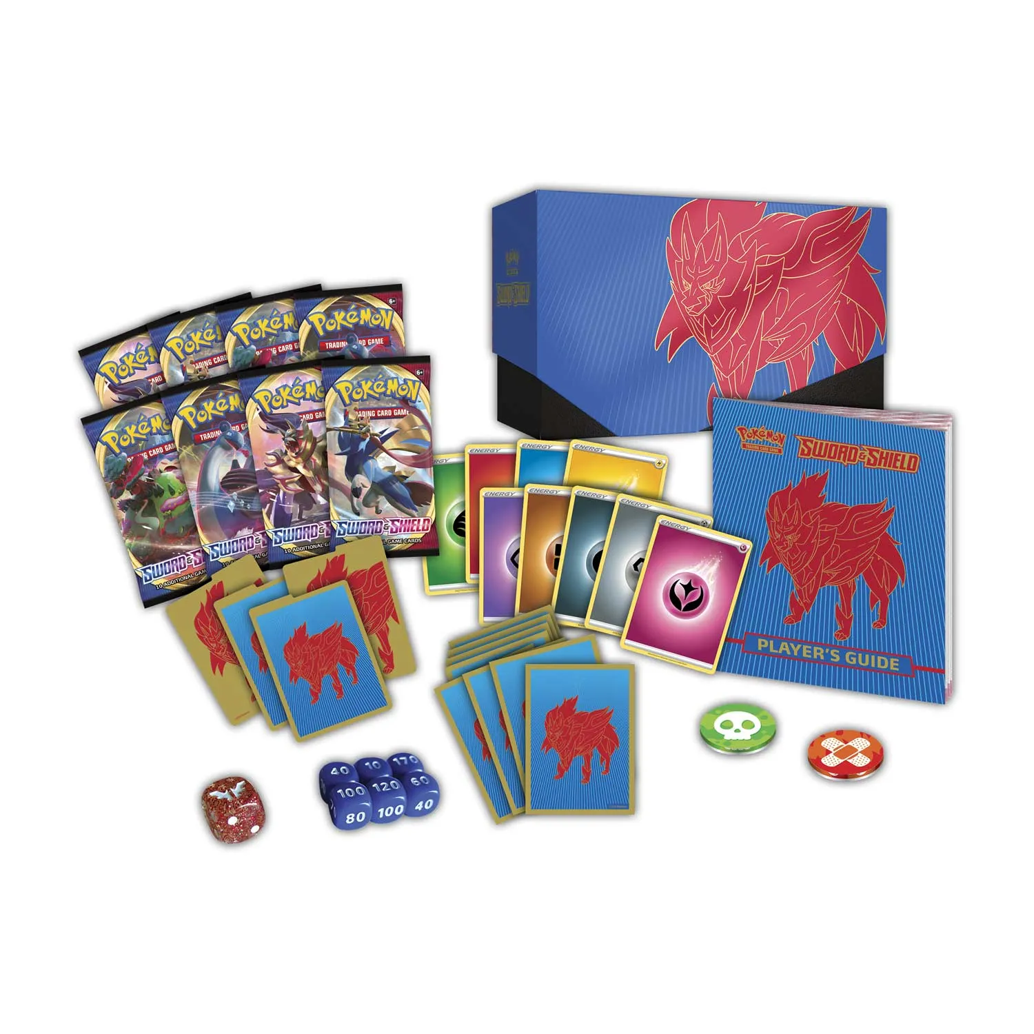 Pokémon TCG: Sword & Shield Elite Trainer Box (Zamazenta)