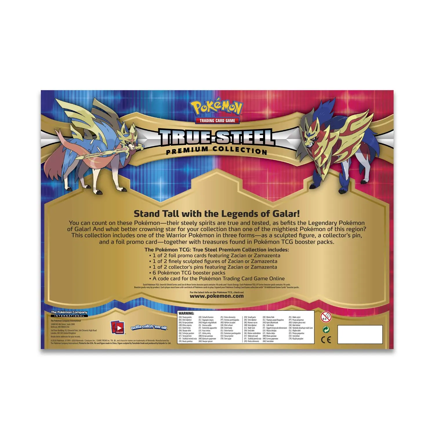 Pokémon TCG: True Steel Premium Collection (Zacian)