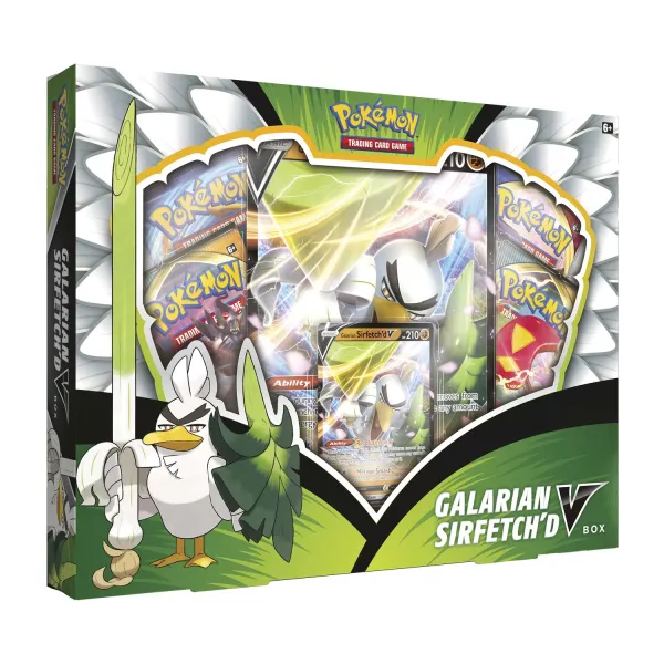 Pokémon TCG: Galarian Sirfetch'd V Box