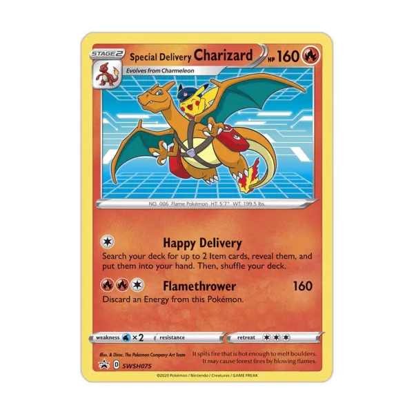 Pokémon TCG: Special Delivery Charizard Promo Card