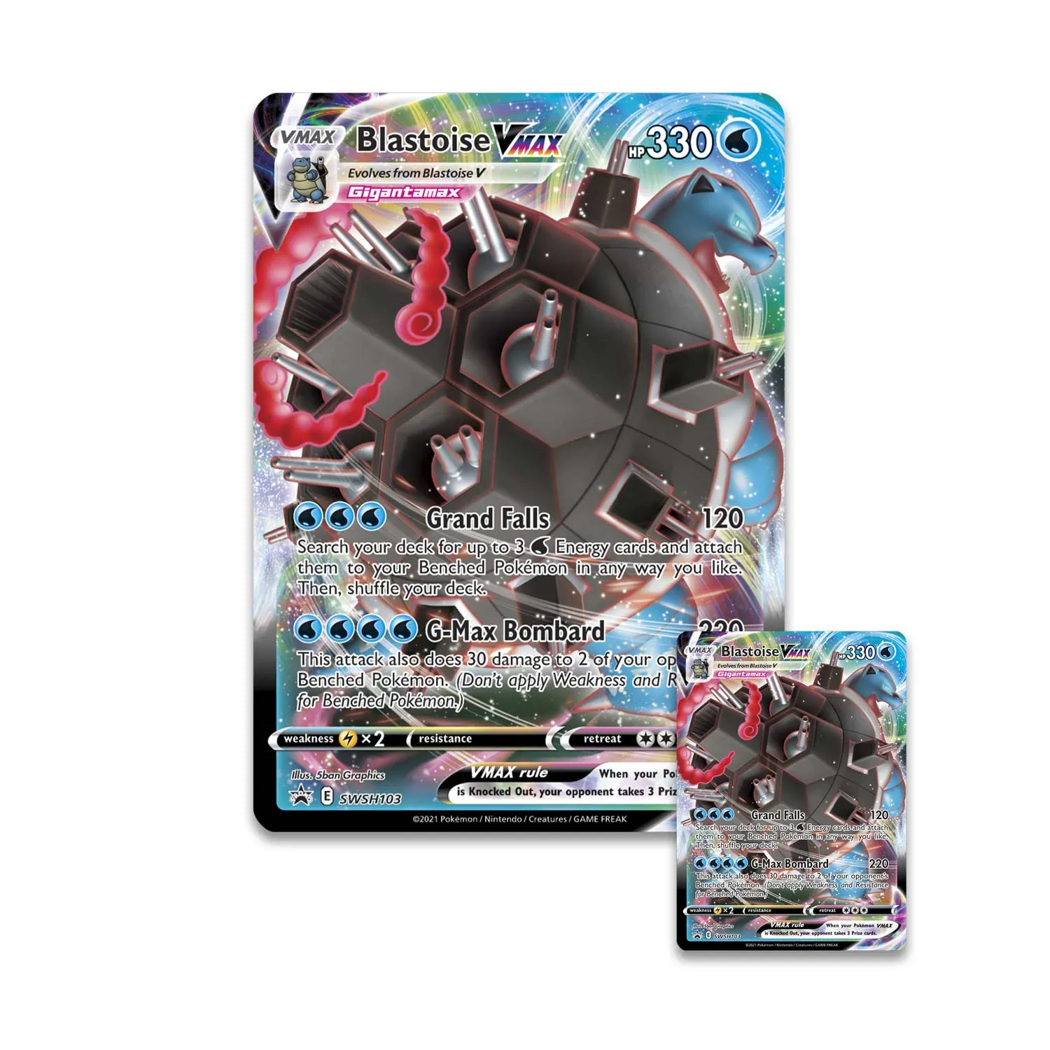 Pokémon TCG: Blastoise VMAX Battle Box