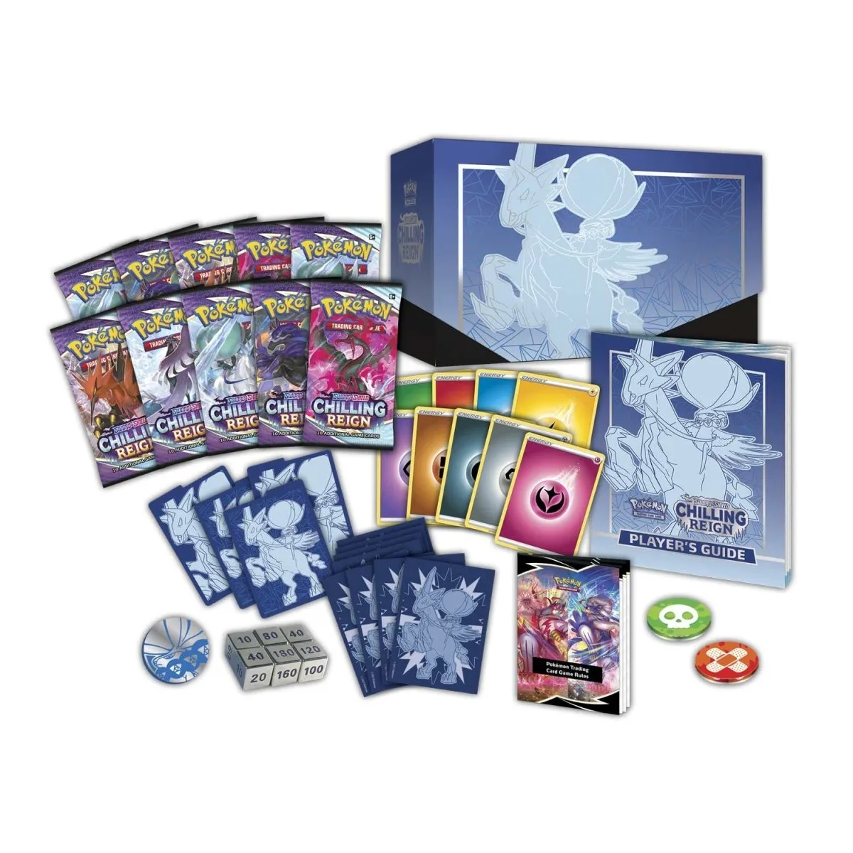 Pokémon TCG: Sword & Shield-Chilling Reign Elite Trainer Box (Ice Rider Calyrex)