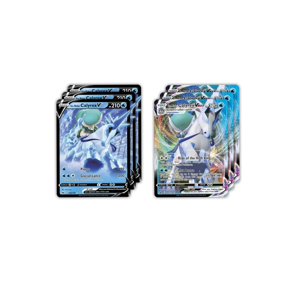 Pokémon TCG: Ice Rider Calyrex VMAX League Battle Deck