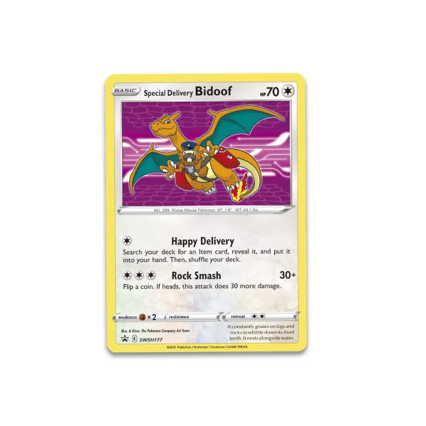 Pokémon TCG: Special Delivery Bidoof Promo Card