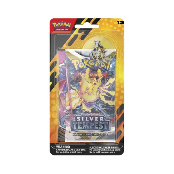 Pokémon TCG: 2 Booster Packs & Arceus Pin