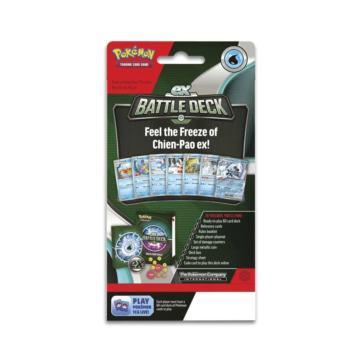Pokémon TCG: Chien-Pao ex Battle Deck